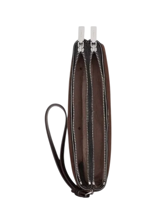Kate Spade New York Wren Suede Wristlet Hot Fudge