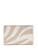 Kate Spade New York Zebra Medium Bifold Wallet  Natural 