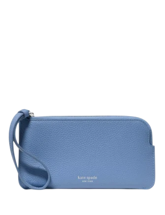 Kate Spade New York Zippy Wristlet Blue