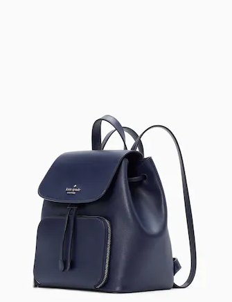 Kate Spade Kristi Medium Flap Backpack (Black)