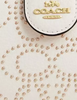 Coach Medium Corner Zip Wallet With Signature Rivets