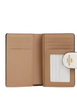 Coach Medium Corner Zip Wallet With Signature Rivets
