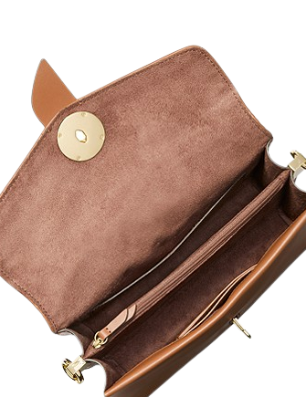 Greenwich Medium Saffiano Leather Shoulder Bag