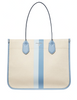 Michael Michael Kors Heidi Large Stripe Canvas Tote Bag