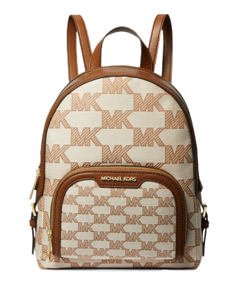 Michael Michael Kors Jaycee Medium Logo Jacquard Backpack