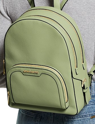 Michael kors green backpack deals