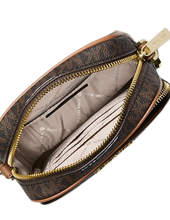 Michael Kors Jet Set Travel Crossbody Bag Pale Gold