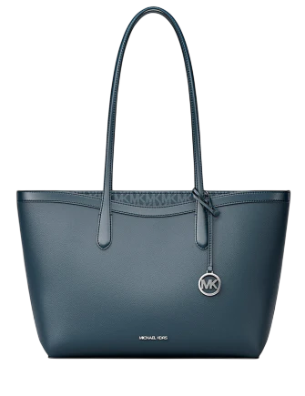 Michael Michael Kors Arden Large Pebbled Leather Tote Bag Admiral