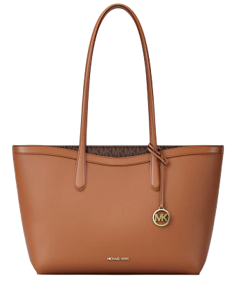 Michael Michael Kors Arden Large Pebbled Leather Tote Bag Brown