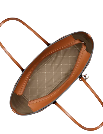 Michael Michael Kors Arden Large Pebbled Leather Tote Bag Brown