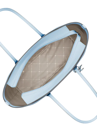 Michael Michael Kors Arden Large Pebbled Leather Tote Bag Pale Ocean