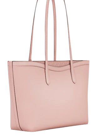 Michael Michael Kors Arden Large Pebbled Leather Tote Bag Powder Blush