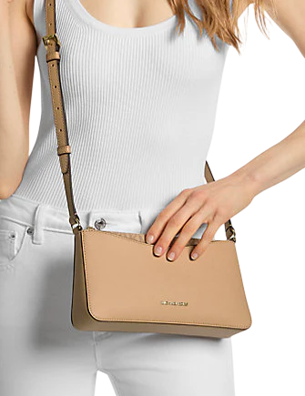Michael Michael Kors Arden Medium Crossbody Bag Camel