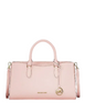 Michael Michael Kors Arden Medium Leather Top-Zip Satchel Powder Blush