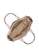 Michael Michael Kors Arden Medium Leather Top-Zip Satchel Powder Blush