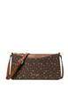 Michael Michael Kors Arden Medium Printed Signature Logo Crossbody Bag Brown