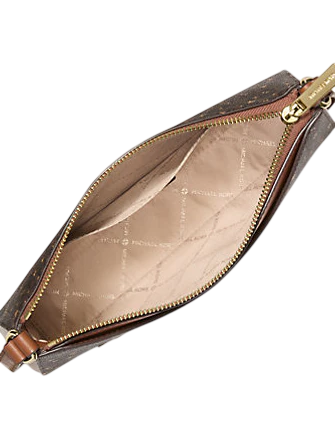 【ほぼ未使用】MICHAEL KORS ボディバッグ メンズ レザー ブラウン ほぼ未使用】MICHAEL KORS ボディバッグ メンズ レザー ブラウン