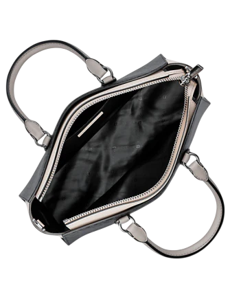 Michael Michael Kors Arden Small Color-Block Signature Logo Messenger Bag Black