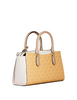 Michael Michael Kors Arden Small Color-Block Signature Logo Messenger Bag  Honeywheat 