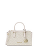 Michael Michael Kors Arden Small Signature Logo Messenger Bag  Light Cream 