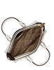 Michael Michael Kors Arden Small Signature Logo Messenger Bag  Light Cream 