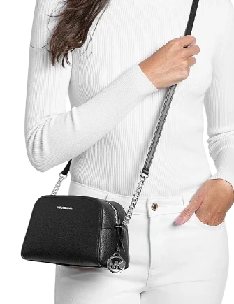 Michael Michael Kors Ashton Extra-Small Camera Crossbody Bag Black