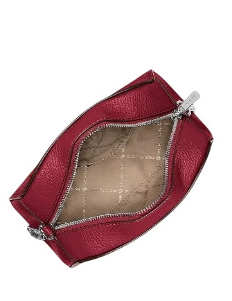 Michael Michael Kors Ashton Extra-Small Camera Crossbody Bag Maroon