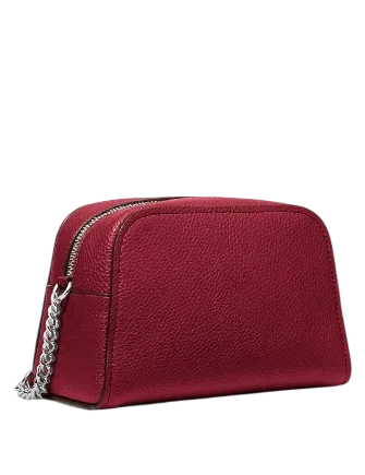 Michael Michael Kors Ashton Extra-Small Camera Crossbody Bag Maroon