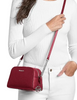 Michael Michael Kors Ashton Extra-Small Camera Crossbody Bag Maroon