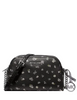 Michael Michael Kors Ashton Extra-Small Floral Printed Camera Crossbody Bag Black