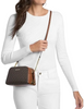 Michael Michael Kors Ashton Extra-Small Signature Logo Camera Crossbody Bag Brown