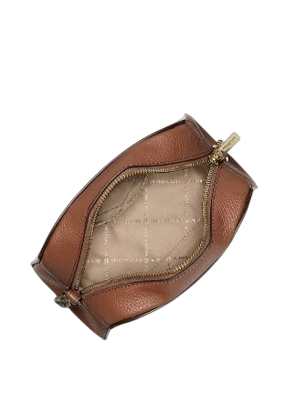 Michael Michael Kors Ashton Extra-Small Signature Logo Camera Crossbody Bag Vanilla