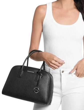 Michael Michael Kors Ashton Medium Satchel Black