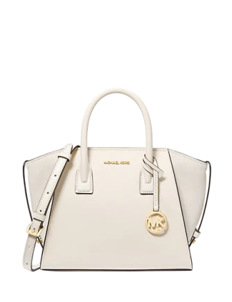 Michael Michael Kors Avril Small Pebbled Leather Satchel