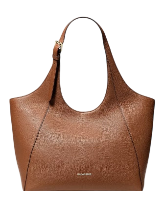 Michael Michael Kors Bernie Large Pebbled Leather Tote Bag Luggage