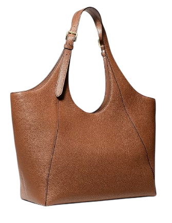 Michael Michael Kors Bernie Large Pebbled Leather Tote Bag Luggage