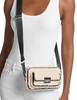 Michael Michael Kors Bradshaw Extra-Small Faux Shearling Camera Crossbody Bag Black