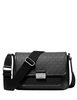 Michael Michael Kors Bradshaw Medium Signature Logo Messenger Bag Black