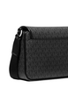 Michael Michael Kors Bradshaw Medium Signature Logo Messenger Bag Black