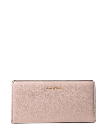 Michael Michael Kors Bryant Large Pebbled Leather Snap-Front Wallet