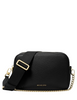 Michael Michael Kors Bryant Medium Double Zip Chain Camera Crossbody Black 