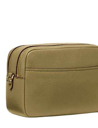 Michael Michael Kors Bryant Medium Double Zip Chain Camera Crossbody Pistachio