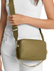 Michael Michael Kors Bryant Medium Double Zip Chain Camera Crossbody Pistachio