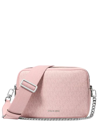 Michael Michael Kors Bryant Medium Signature Logo Camera Crossbody Bag