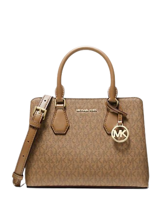 Michael Michael Kors Camille Small Signature Logo Satchel Husk