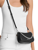 Michael Michael Kors Carmela Small Pebbled Leather Convertible Crossbody Bag