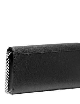 Michael Michael Kors Carson Large Pebbled Leather Convertible Crossbody Bag Black