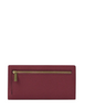 Michael Michael Kors Carson Large Pebbled Leather Wallet Cherry 