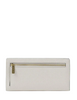 Michael Michael Kors Carson Large Pebbled Leather Wallet Light Cream