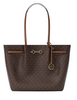 Michael Michael Kors Carson Large Signature Logo Tote Bag Brown